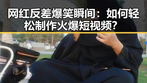 网红反差爆笑瞬间：如何轻松制作火爆短视频？